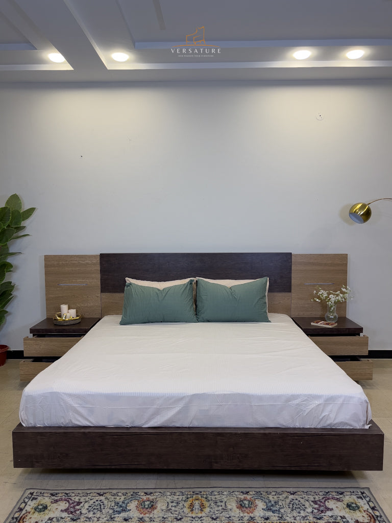The Eclipse Two-Tone Bedroom Set